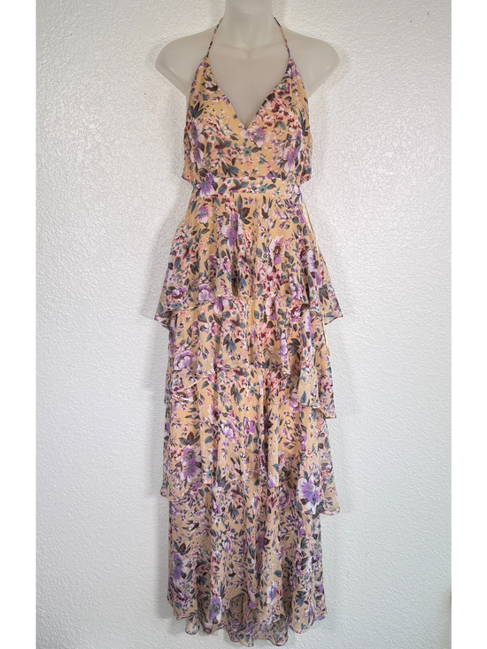 ASTR The Label Dresses & Skirts - ASTR The Label Rosana Maxi Dress Womens Small Floral Tiered Boho Cottagecore